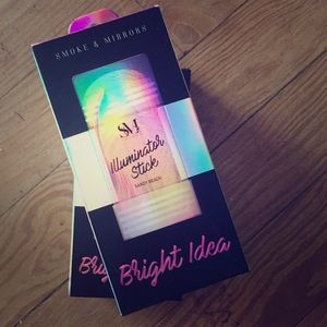 Smoke and mirrors illuminate stick